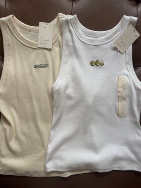 NWT target embroidered tank bundle